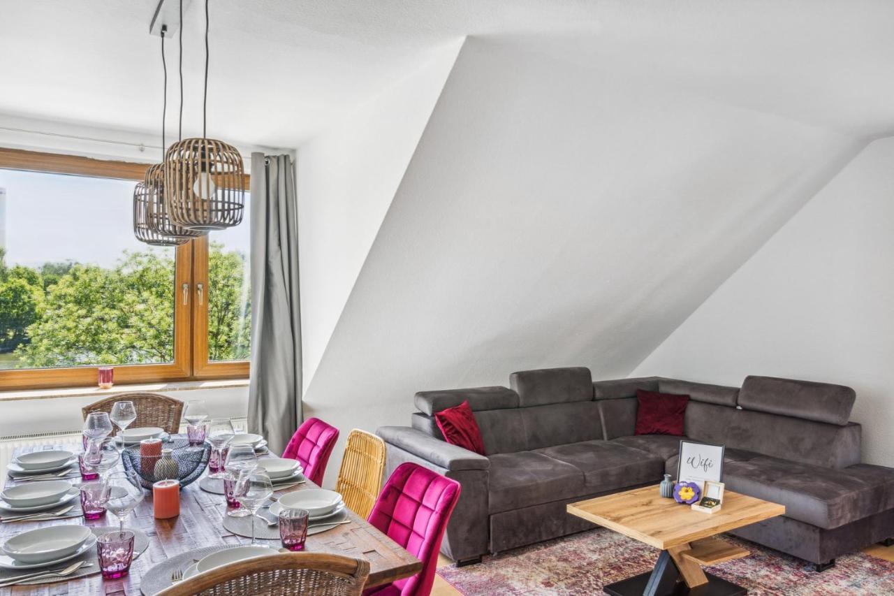 Charysma - Weserufer, Stylish, Schlafzimmer Mit Smart-Tv, 2 Parkplaetze Hamelin Esterno foto