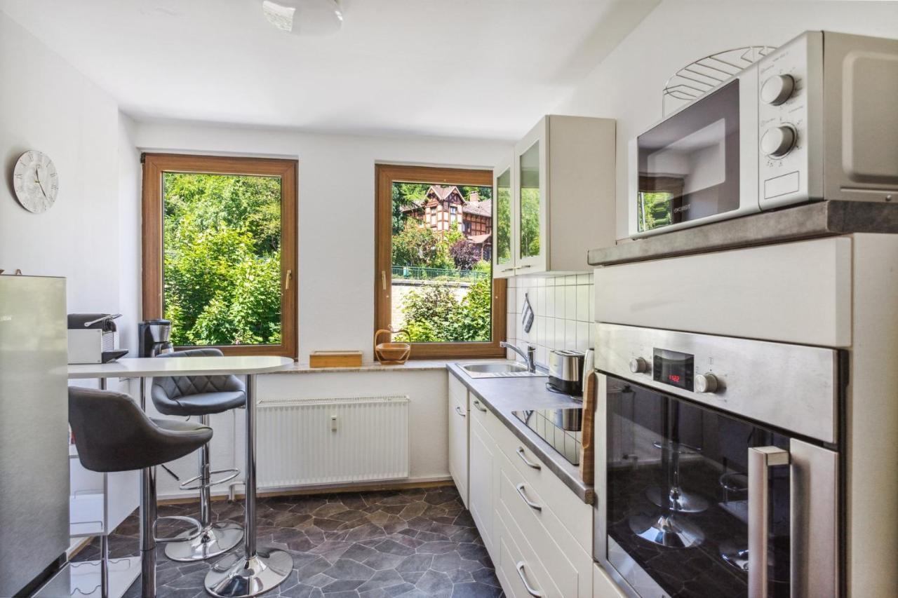 Charysma - Weserufer, Stylish, Schlafzimmer Mit Smart-Tv, 2 Parkplaetze Hamelin Esterno foto